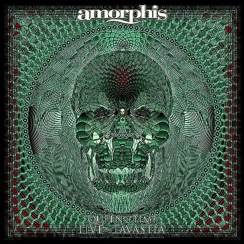 Amorphis - Queen Of Time (Live At Tavastia 2021) 2LP in gatefold (green marbled) with signed insert ((Vinyl))