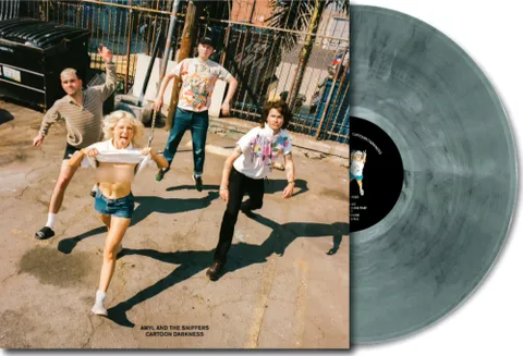 Amyl & The Sniffers - Cartoon Darkness (Doing In Me Lungs Edition) (Indie Exclusive, Limited Edition, Colored Vinyl, Smoke, Poster) ((Vinyl))