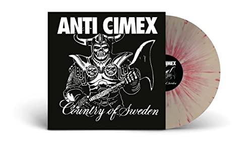 Anti Cimex - Absolut Country Of Sweden (White W/ Red Splatter Vinyl) ((Vinyl))