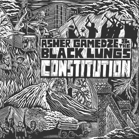 Asher & The Black Lungs Gamedze - Constitution ((CD))