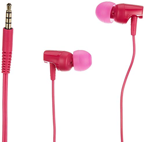 Audio Technica - ATH-CLR100ISPK - SonicFuel In-Ear Headphones with In-Line Mic and control, pink ((Speakers))