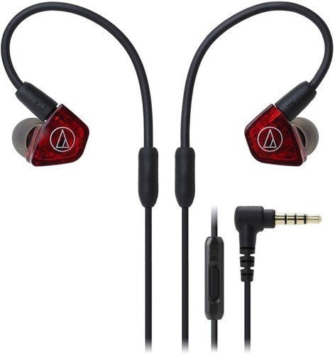 Audio Technica - ATH-LS200IS - In-ear headphones with dual armature drivers and in-line mic and control ((Speakers))