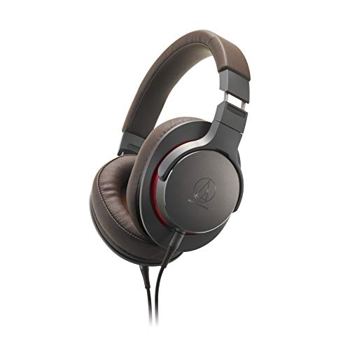 Audio-Technica - ATH-MSR7bGM Over-Ear High-Resolution Headphones, Gunmetal ((Headphone))