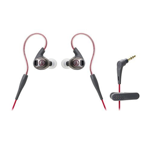 Audio Technica - ATH-SPORT3RD - SonicSport in-ear headphones with IPX5 waterproof,sweat-proof rating, red ((Speakers))