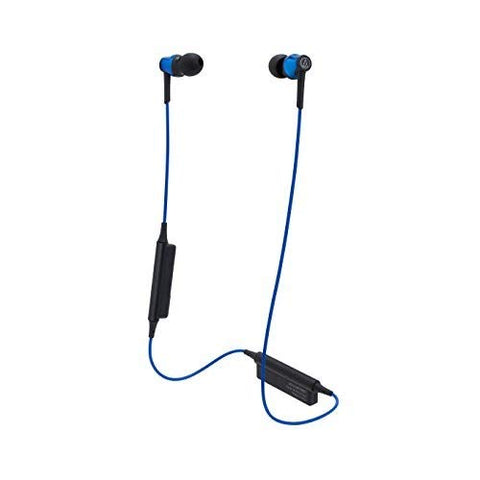 Audio-Technica - Sound Reality Wireless In-Ear Headphones, Blue ATH-CKR35BTBL ((Headphone))