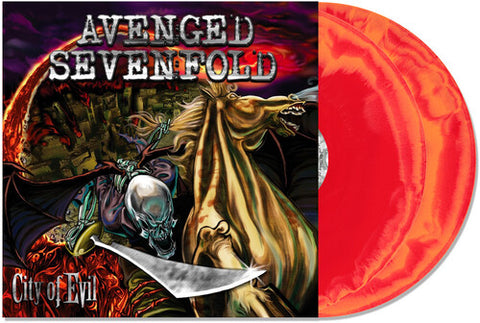 Avenged Sevenfold - City of Evil (Limited Edition, Indie Exclusive, Orange & Red Swirl Colored Vinyl) [Explicit Content] (2 Lp's) ((Vinyl))