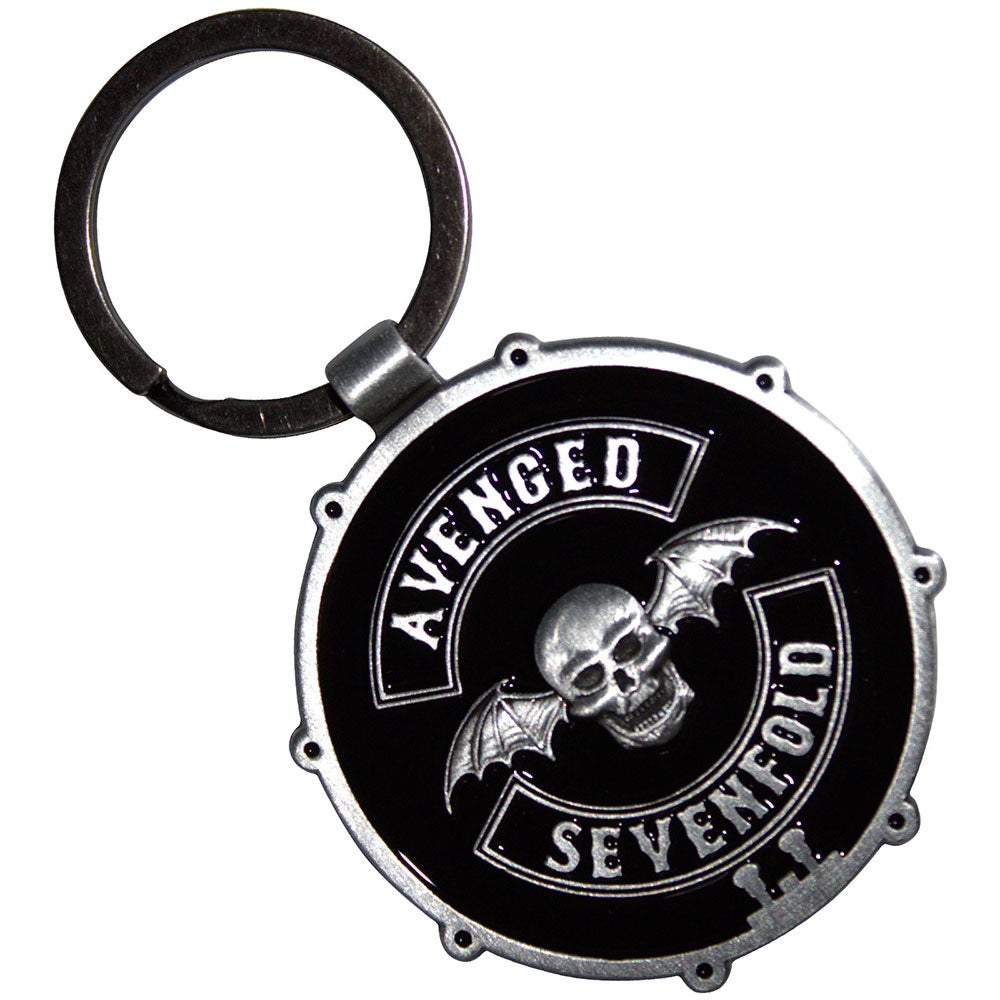 Avenged Sevenfold - Deathbat Crest Drum Double-Sided (())