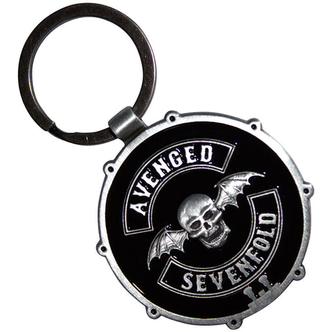 Avenged Sevenfold - Deathbat Crest Drum Double-Sided (())