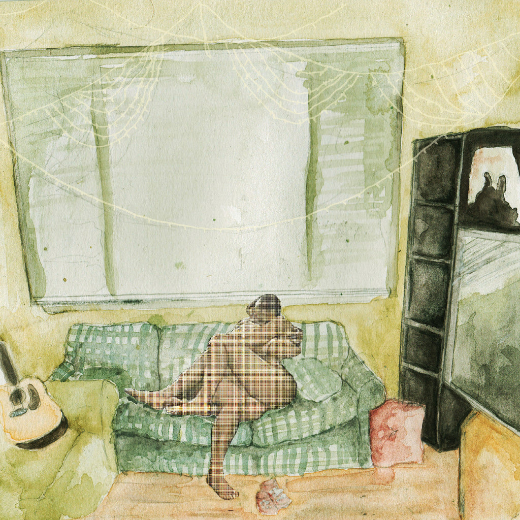 Awakebutstillinbed - What People Call Low Self-Esteem Is Really Just Seeing Yourself The Way That Other People See You (Forest Green & Sea Glass Split Vinyl) ((Vinyl))