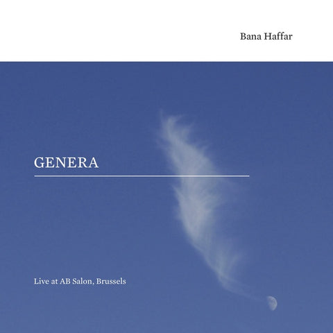 BANA HAFFAR - Genera: Live at AB Salon, Brussels ((CD))
