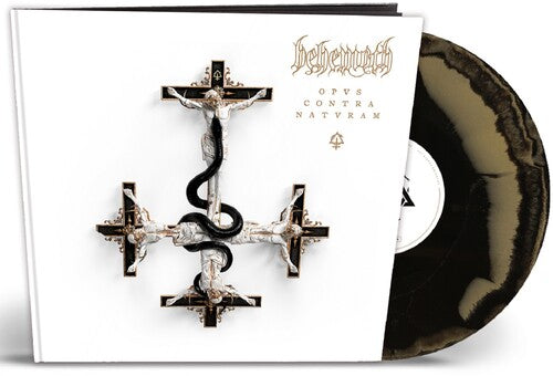 Behemoth - Opvs Contra Natvram Earbook (Limited Edition, Black & Gold Ink Spot Colored Vinyl) ((Vinyl))