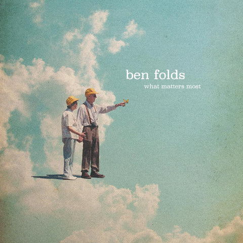 Ben Folds - What Matters Most (AUTOGRAPHED, SEAGLASS BLUE VINYL) ((Vinyl))