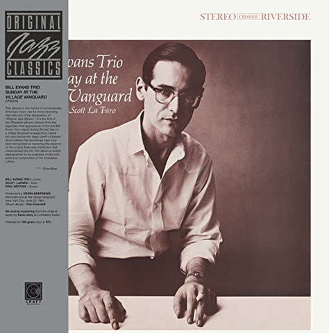 Bill Evans Trio - Sunday At The Village Vanguard (Original Jazz Classics Series) [LP] ((Vinyl))