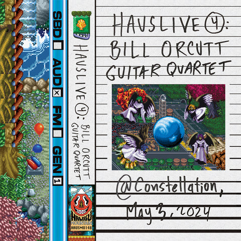 Bill Guitar Quartet Orcutt - Hauslive 4 ((Cassette))