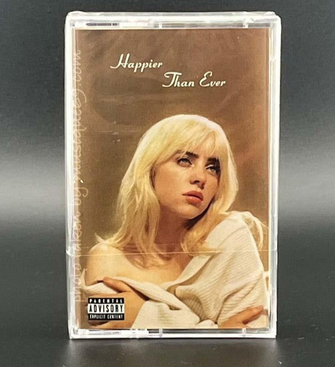 Billie Eilish - Happier Than Ever (Limited Edition, Spotify Fans First Exclusive Magnolia Shell Edition) (Cassette) ((Cassette))