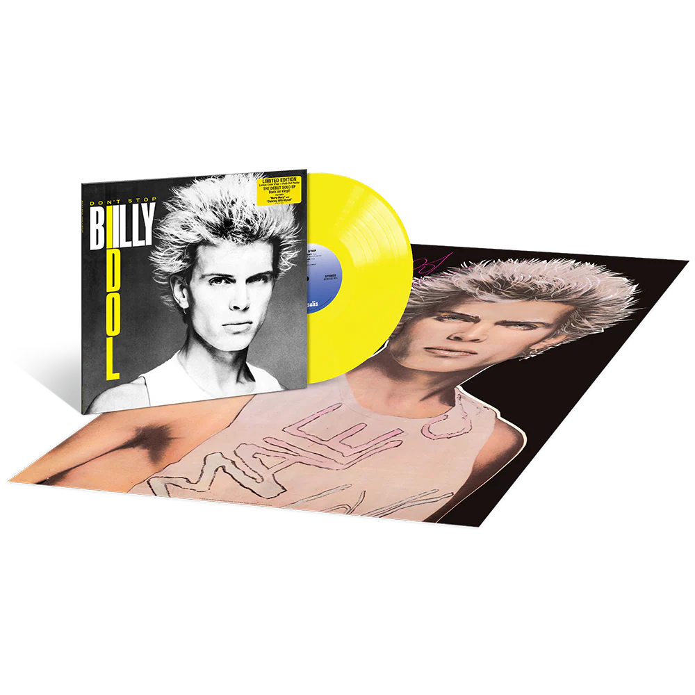 Billy Idol - Don't Stop (Extended Play) (Limited Edition, "Lemon Jelly" Colored Vinyl) ((Vinyl))