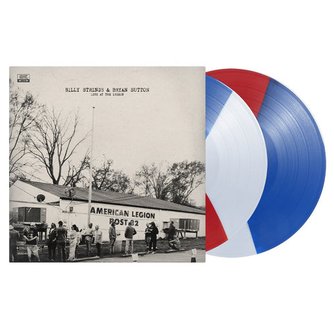 Billy Strings & Bryan Sutton - Live at the Legion Indie Exclusive, tri-color (red, white, blue) ((Vinyl))