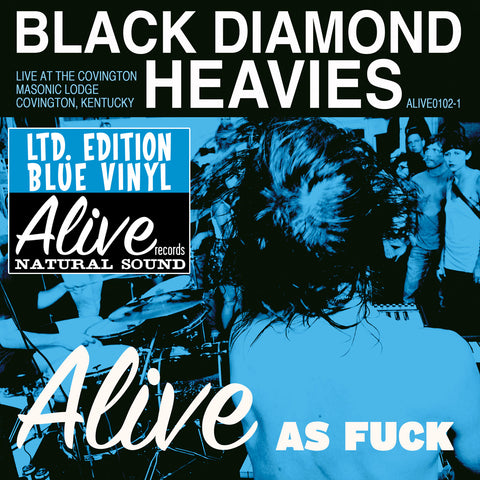 Black Diamond Heavies - Alive As Fuck: Masonic Lodge, Covington, KY (RED VINYL) ((Vinyl))
