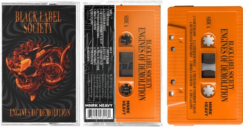 Black Label Society - Engines of Demolition - Orange Shell Cassette ((Cassette))