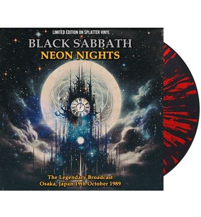 Black Sabbath - Neon Nights: Japan 1989 (Black & Red Splatter Vinyl) [Import] ((Vinyl))