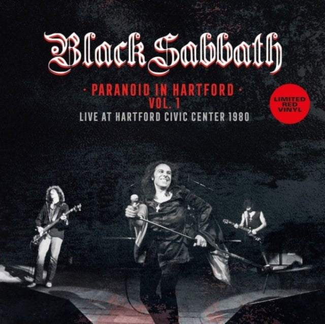 Black Sabbath - Paranoid In Hartford Vol. 1: Live At The Hartford Civic Center 1980 (Limited Edition, Red Colored Vinyl) [Import] ((Vinyl))