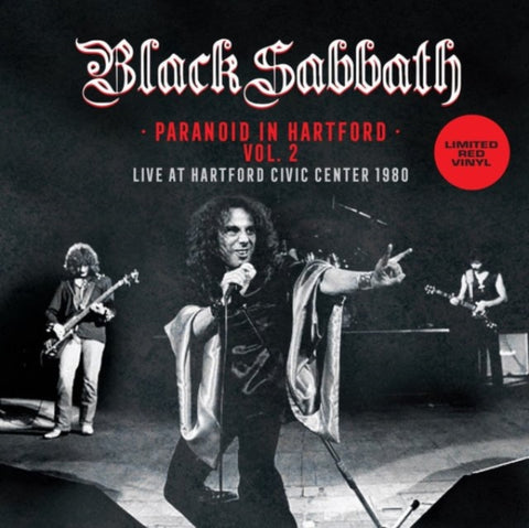 Black Sabbath - Paranoid In Hartford Vol. 2: Live At The Hartford Civic Center 1980 (Limited Edition, Red Colored Vinyl) [Import] ((Vinyl))