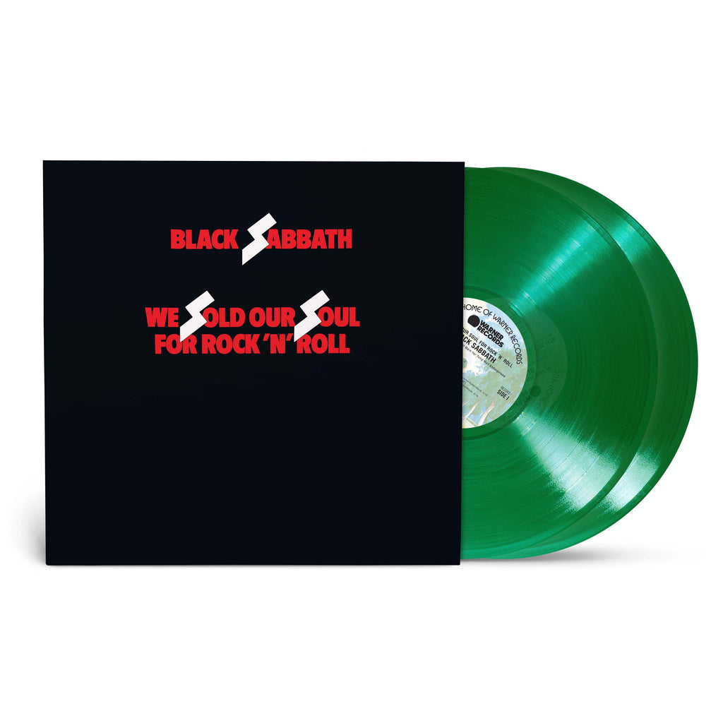 Black Sabbath - We Sold Our Souls To Rock 'N' Roll (RKTBR25)(2LP Translucent Green Vinyl) ((Vinyl))
