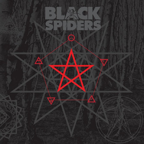 Black Spiders - Black Spiders (SILVER VINYL) ((Vinyl))