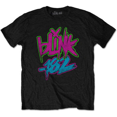 Blink-182 - Neon Logo ((T-Shirt))