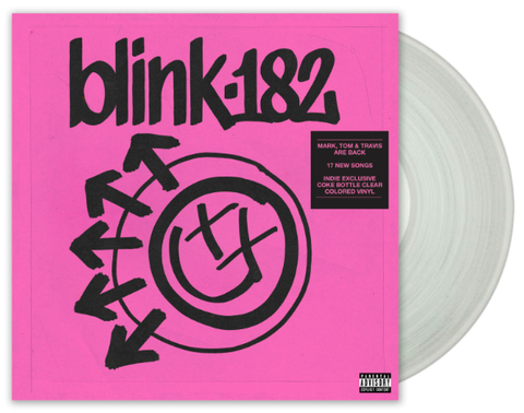blink-182 - ONE MORE TIME… (Indie Retail Exclusive Coke Bottle Clear Color Vinyl) ((Vinyl))