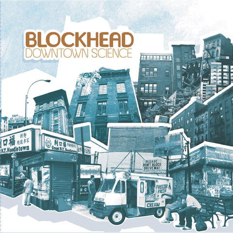 Blockhead - Downtown Science (GREY MARBLED VINYL) ((Vinyl))