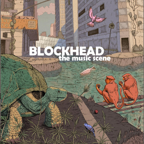 Blockhead - The Music Scene (OPAQUE TEAL VINYL) ((Vinyl))