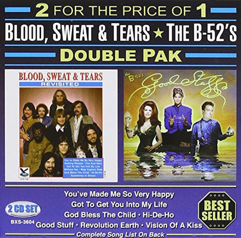 Blood Sweat & Tears/ The B-52's - Double Pak (2 Cd's) ((CD))