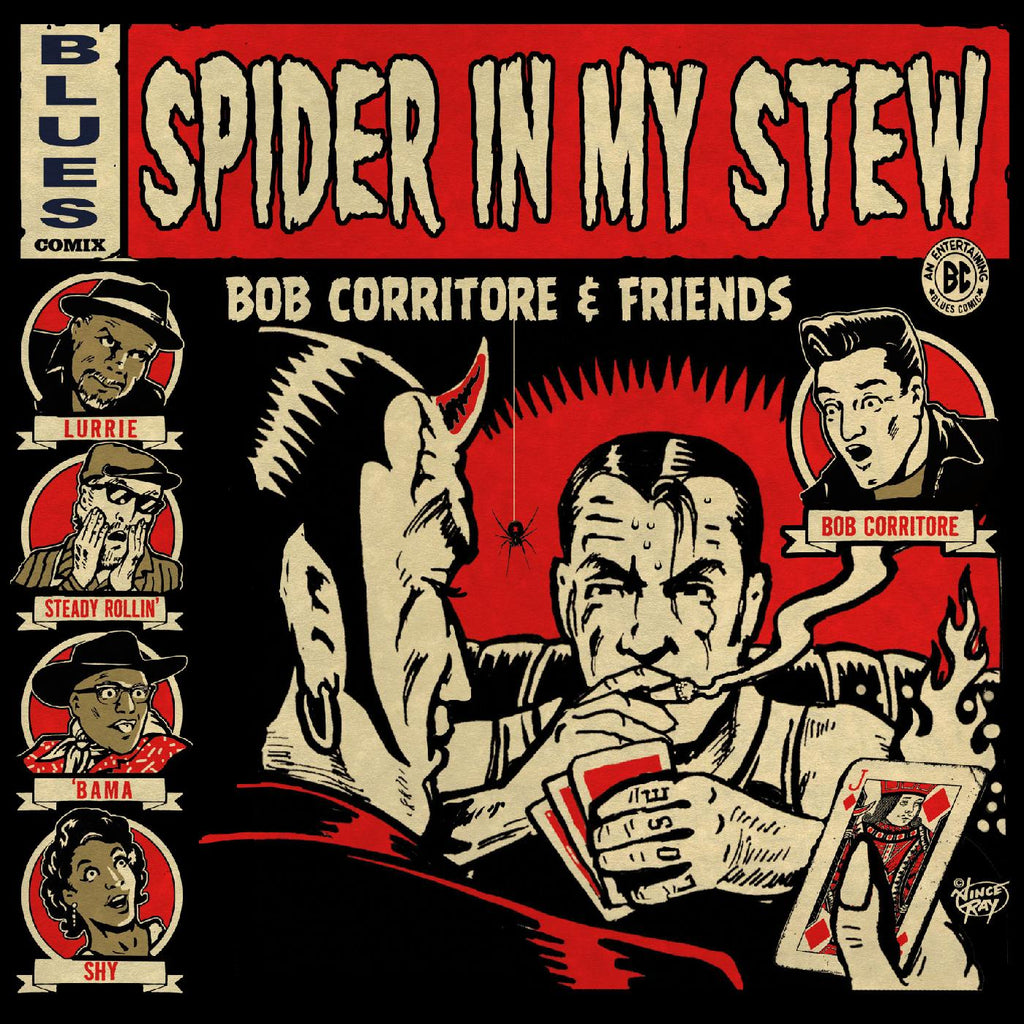 Bob & Friends Corritore - Spider In My Stew ((CD))