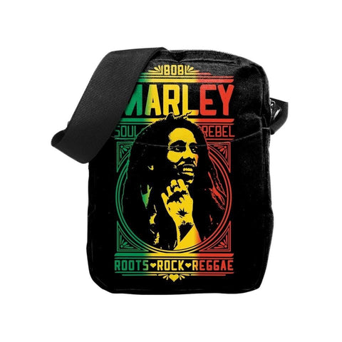 Bob Marley - Bob Marley Roots Rock (Cross Body Bag) ((Bags))