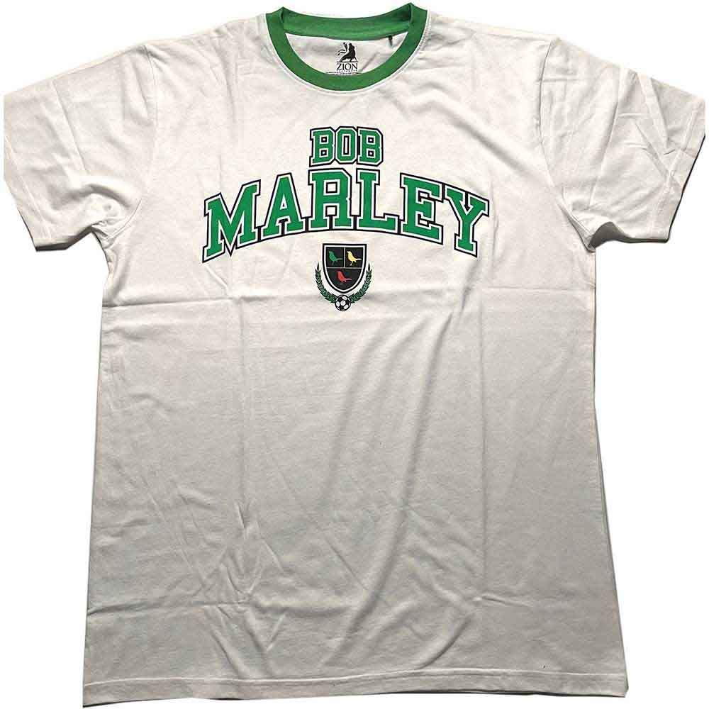 Bob Marley - Collegiate Crest (()) White