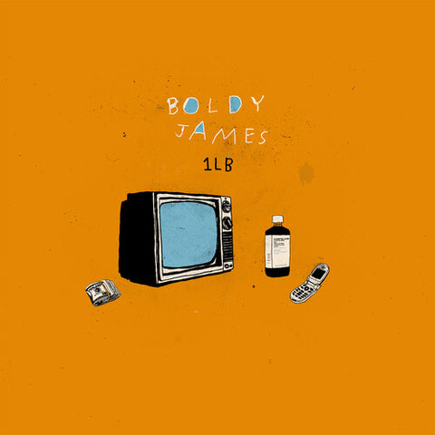 Boldy James - 1Lb - Clear with Orange Galaxy [Explicit Content] (Colored Vinyl, Orange Galaxy) ((Vinyl))