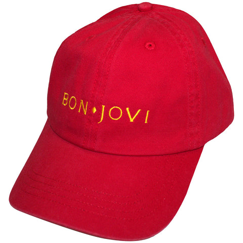 Bon Jovi - Original Logo (()) Red