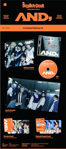 BOYNEXTDOOR - AND, [Limited Edition B] ((CD))