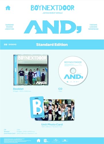 BOYNEXTDOOR - AND, [Standard Edition] ((CD))