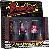 Breakin' - Super7 - Breakin' ReAction Figures - 3-Pack [Ozone, Special K, Turbo] (Metallic) (Collectible, Figure, Action Figure) ((Action Figure))