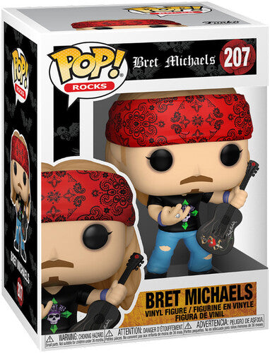 Bret Michaels - FUNKO POP! ROCKS: Bret Michaels (Styles May Vary) ((Action Figure))