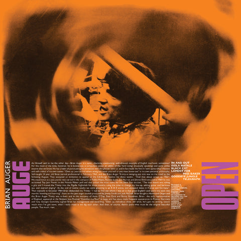 Brian Auger & The Trinity Driscoll Julie - Open ((Vinyl))