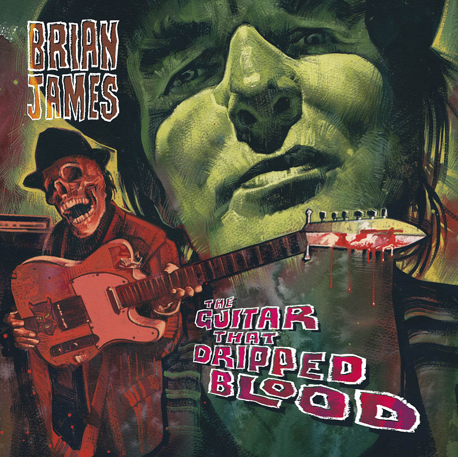 Brian James - The Guitar That Dripped Blood ((CD))