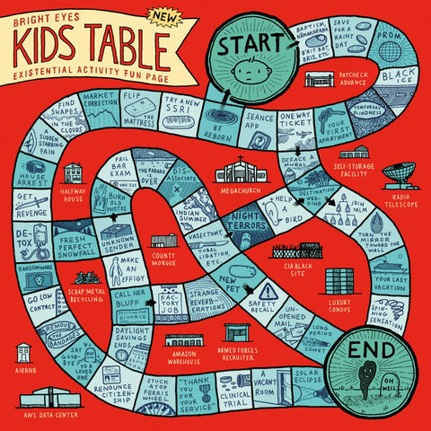 Bright Eyes' - Kids Table Ep [Black Vinyl] ((Vinyl))