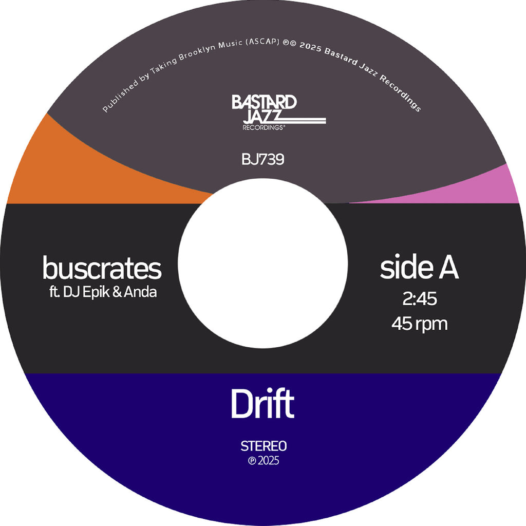 Buscrates - Drift / Serenity (Transparent Vinyl) ((Vinyl))