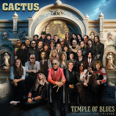 Cactus - Temple Of Blues - Influences & Friends (Limited Edition, Colored Vinyl, Red) (2 Lp's) ((Vinyl))