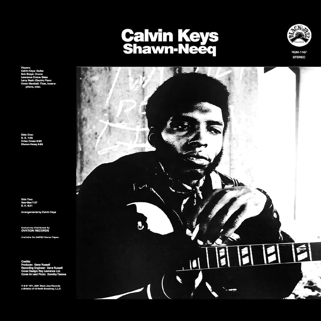 Calvin Keys - Shawn-Neeq (Blue W/ Black Swirl Vinyl) ((Vinyl))