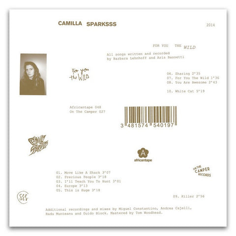 CAMILLA SPARKSSS - For You The Wild ((Vinyl))