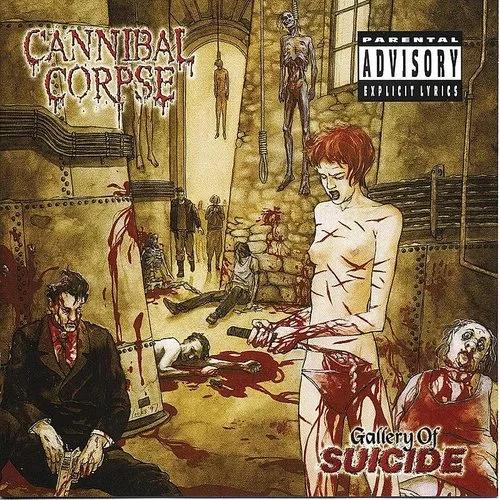 Cannibal Corpse - Gallery Of Suicide (Colored Vinyl, White, Red, Splatter) ((Vinyl))
